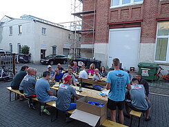 Grillparty danach