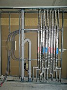 Heizungs- und Sanitär Stränge