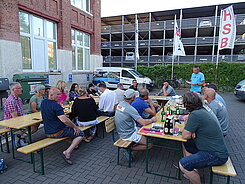 Grillparty danach