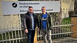 v.l. Sven Heemeyer und Patrick Kratz