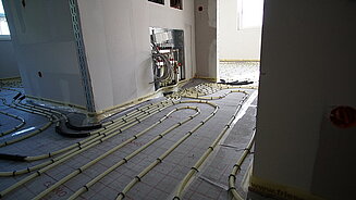 Fußbodenheizung