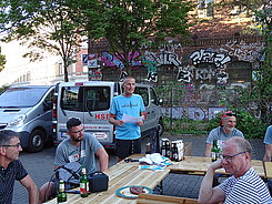 Grillparty danach