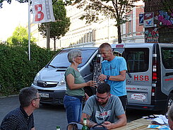 Grillparty danach