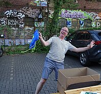 Grillparty danach