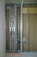 Heizungs- und Sanitärstränge, sowie Wohnungsabsperrarmaturen
