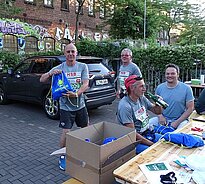Grillparty danach
